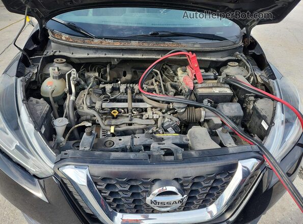 3N1CP5CU6KL542121 2019 NISSAN KICKS Black Widok wnętrza z tyłu