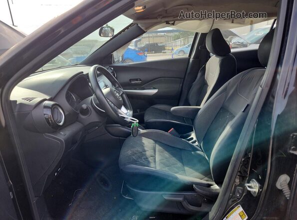 3N1CP5CU6KL542121 2019 NISSAN KICKS Black Widok wnętrza z przodu
