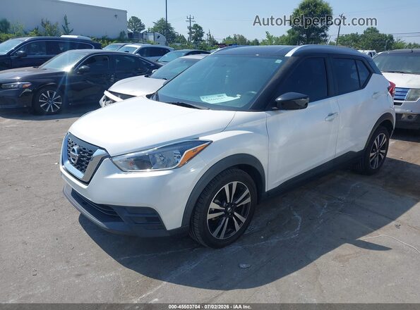 3N1CP5CU6KL550218 2019 NISSAN KICKS White Передня ліва чверть