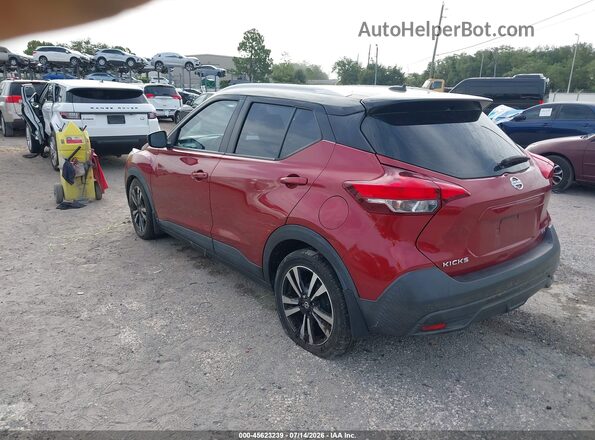 3N1CP5CU6KL560764 2019 NISSAN KICKS Красный Задняя левая четверть