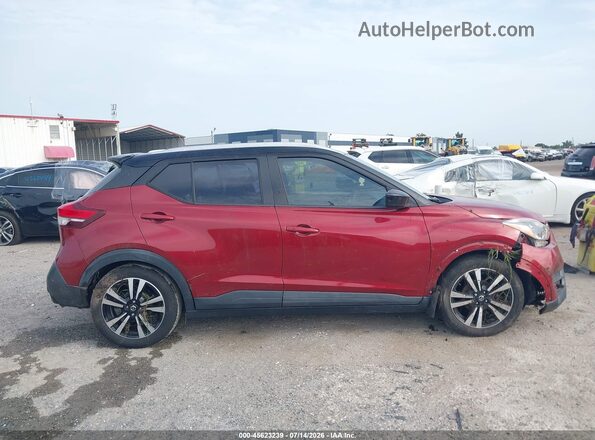 3N1CP5CU6KL560764 2019 NISSAN KICKS Красный Вид задней части салона