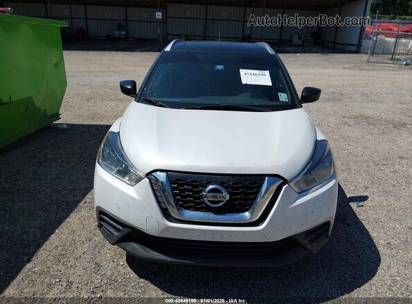 3N1CP5CU6KL566435 2019 NISSAN KICKS White Вид задньої частини салону