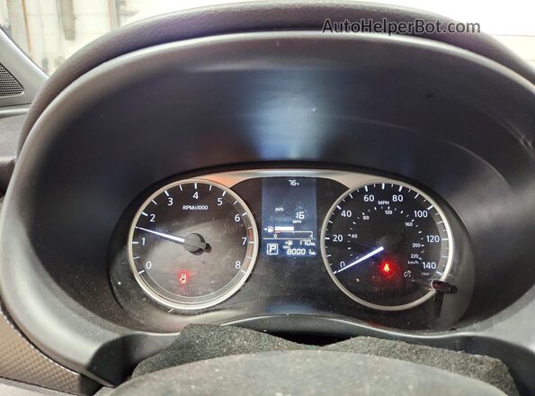 3N1CP5CU6KL569142 2019 NISSAN KICKS Silver Instrument cluster view