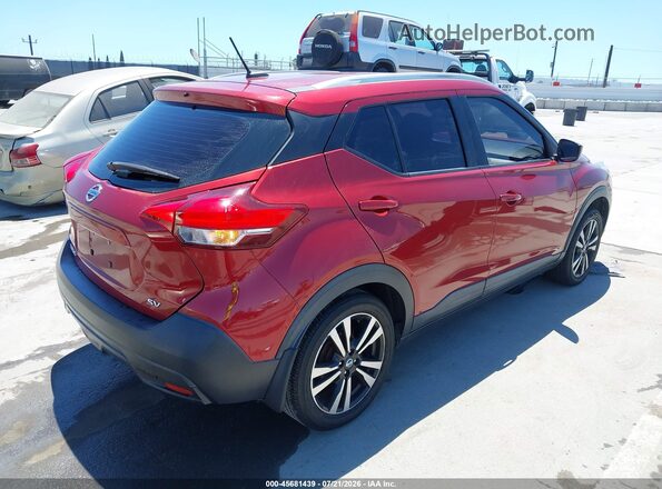 3N1CP5CU7JL538528 2018 NISSAN KICKS Red Հետևի աջ