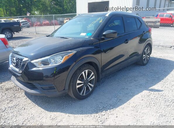 3N1CP5CU7JL541638 2018 NISSAN KICKS Black წინა მარცხენა ხედი სამი მეოთხედიდან