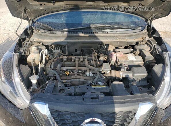3N1CP5CU7KL492717 2019 NISSAN KICKS Black ძრავის განყოფილების ხედი