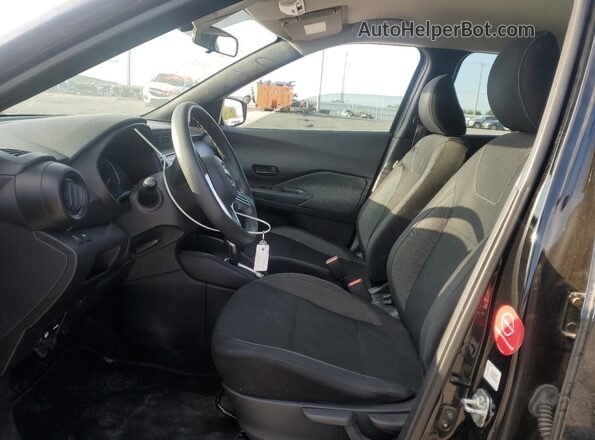 3N1CP5CU7KL492717 2019 NISSAN KICKS Black წინა სალონის ხედი