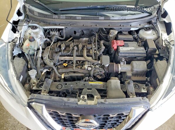3N1CP5CU7KL516515 2019 NISSAN KICKS White Вид підкапотного простору