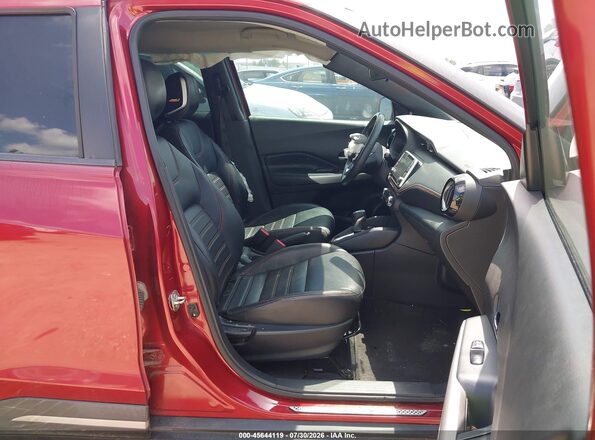 3N1CP5CU7KL532178 2019 NISSAN KICKS Red Սալոնի դիմացի տեսք
