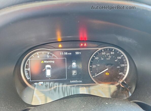 3N1CP5CU7KL550647 2019 NISSAN KICKS Gray ხელსაწყოთა პანელის ხედი