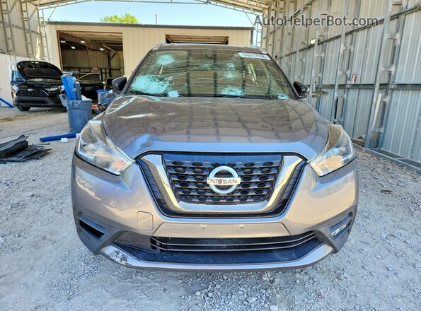 3N1CP5CU7KL550647 2019 NISSAN KICKS Gray წინა ხედი