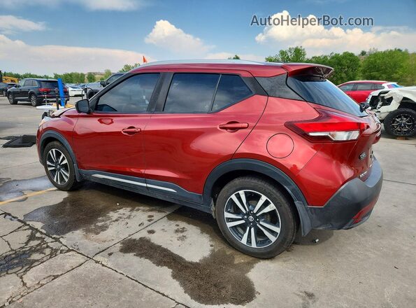 3N1CP5CU7KL554245 2019 NISSAN KICKS Red Rear left