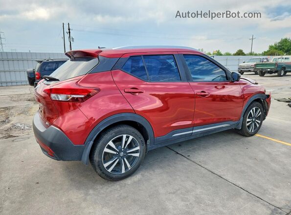 3N1CP5CU7KL554245 2019 NISSAN KICKS Red Rear right