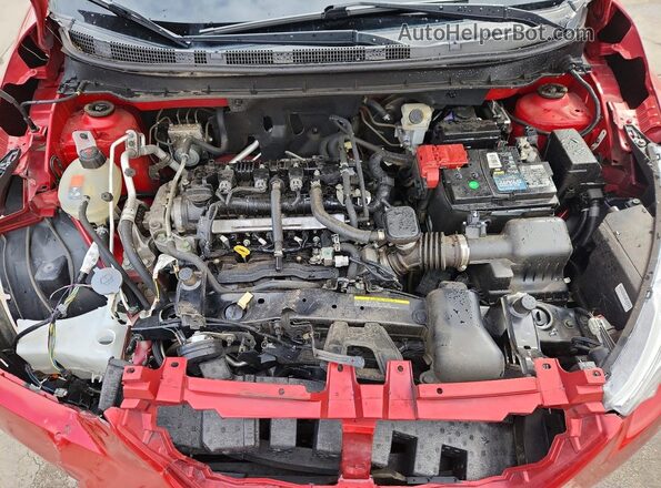 3N1CP5CU7KL554245 2019 NISSAN KICKS Red Engine compartment view