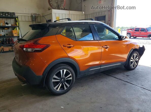 3N1CP5CU7KL566735 2019 NISSAN KICKS Orange Задня права чверть