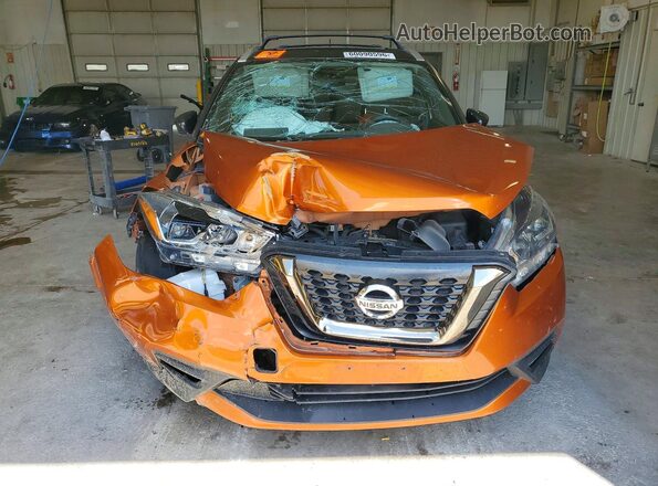 3N1CP5CU7KL566735 2019 NISSAN KICKS Orange Вид спереду
