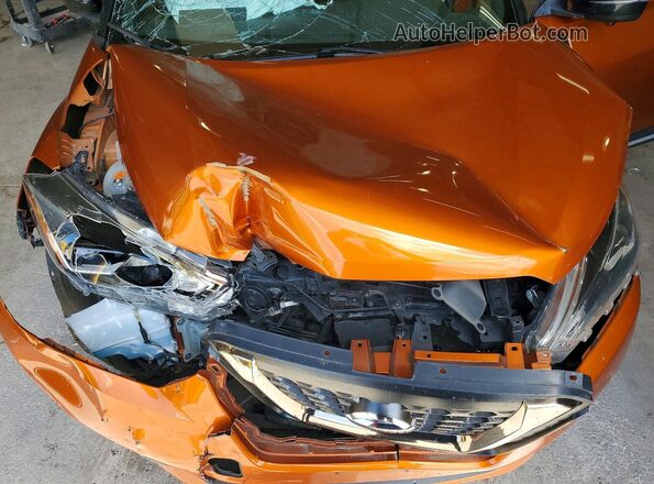 3N1CP5CU7KL566735 2019 NISSAN KICKS Orange Вид підкапотного простору