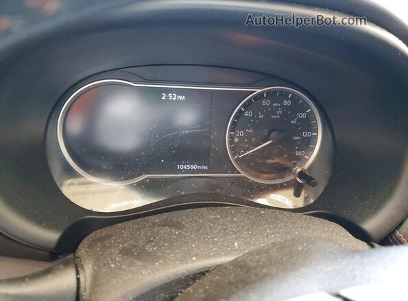 3N1CP5CU7KL566735 2019 NISSAN KICKS Orange Вид щитка приладів