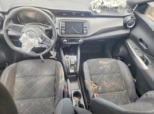 3N1CP5CU7KL567481 2019 NISSAN KICKS Burgundy Vista del salpicadero