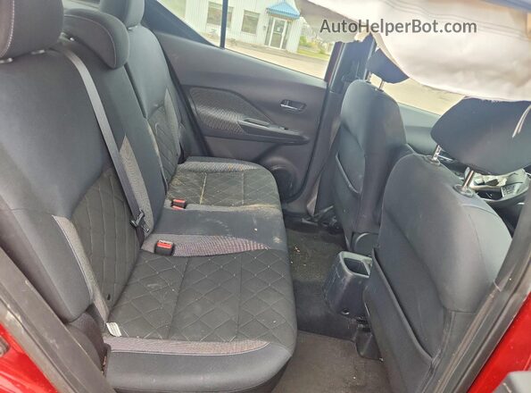 3N1CP5CU7KL567481 2019 NISSAN KICKS Burgundy Vista de los asientos traseros