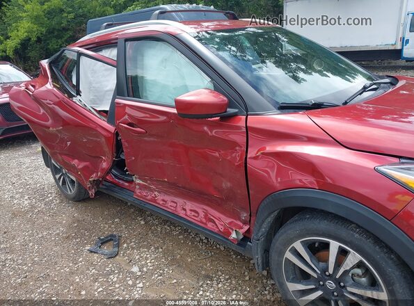 3N1CP5CU8JL508681 2018 NISSAN KICKS Красный Панорамный вид салона 360°
