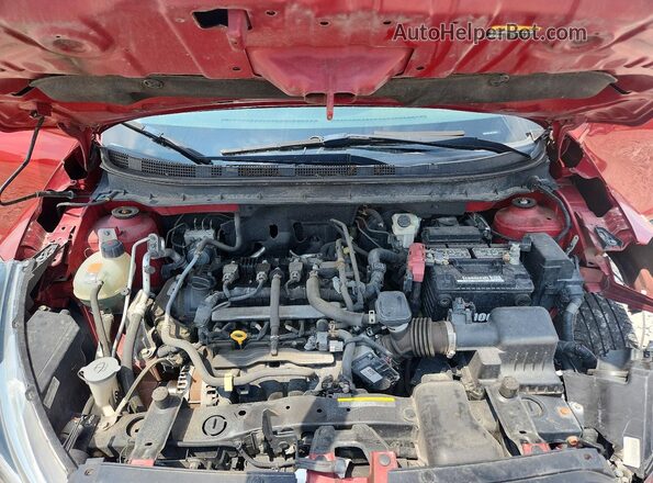 3N1CP5CU8JL512472 2018 NISSAN KICKS Red Вид задньої частини салону