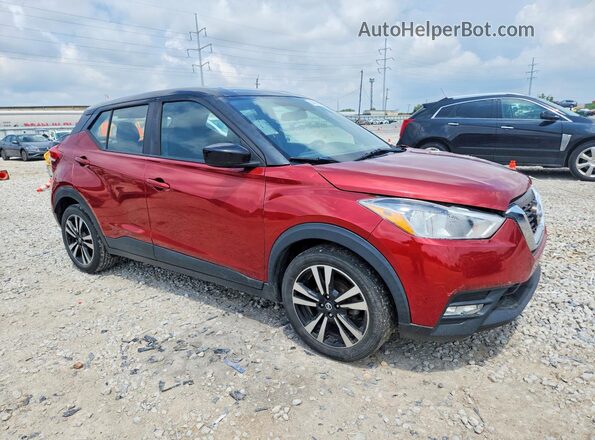 3N1CP5CU8JL512472 2018 NISSAN KICKS Red Передня права чверть