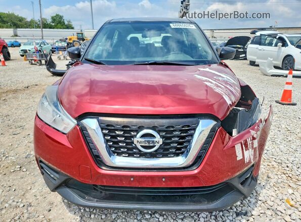 3N1CP5CU8JL512472 2018 NISSAN KICKS Red Вид спереду