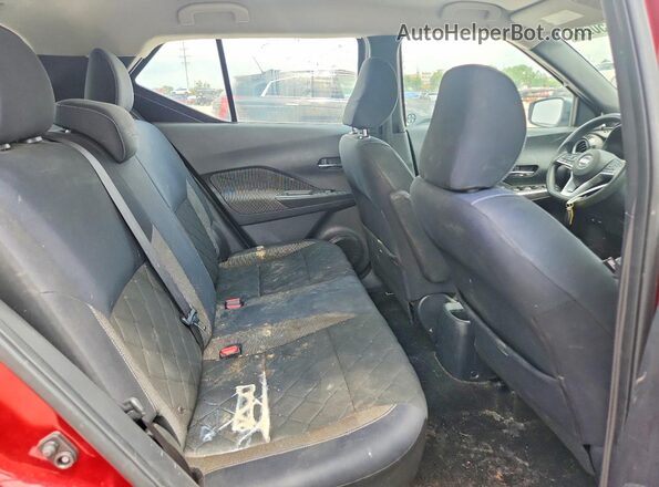 3N1CP5CU8JL512472 2018 NISSAN KICKS Red Вид задніх сидінь