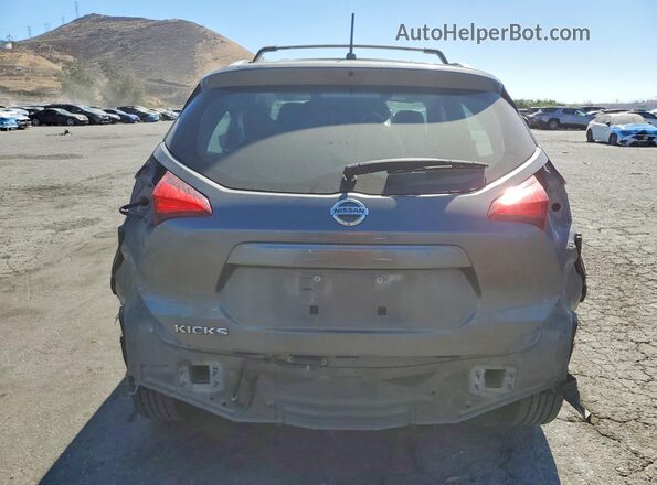 3N1CP5CU8JL523519 2018 NISSAN KICKS Gray Հետևի տեսք