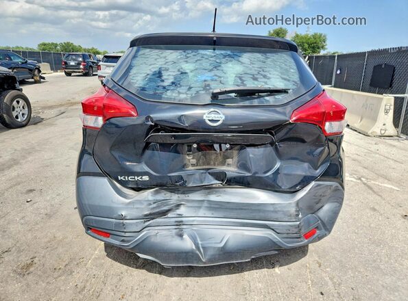3N1CP5CU8JL523973 2018 NISSAN KICKS Black Вид ззаду