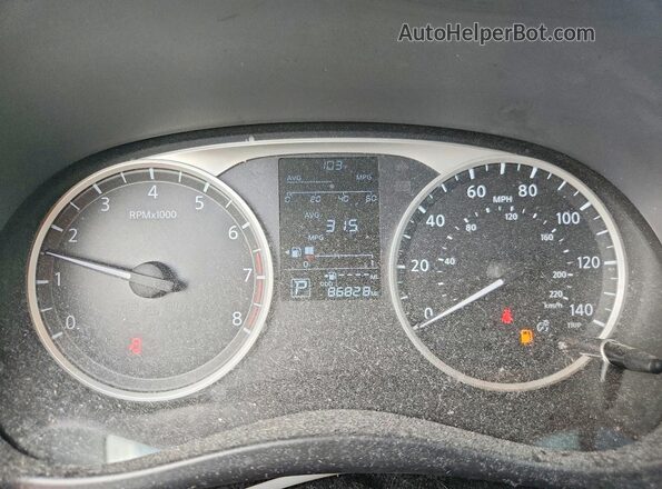3N1CP5CU8JL523973 2018 NISSAN KICKS Black Вид щитка приладів