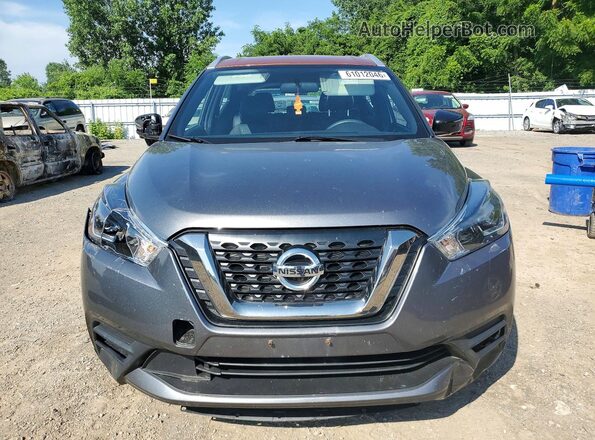 3N1CP5CU8JL529708 2018 NISSAN KICKS Gray წინა ხედი