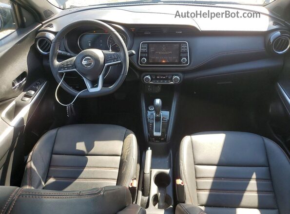3N1CP5CU8JL529708 2018 NISSAN KICKS Gray წინა პანელის ხედი