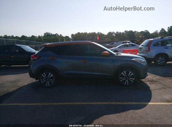 3N1CP5CU8KL471228 2019 NISSAN KICKS Gray უკანა სალონის ხედი