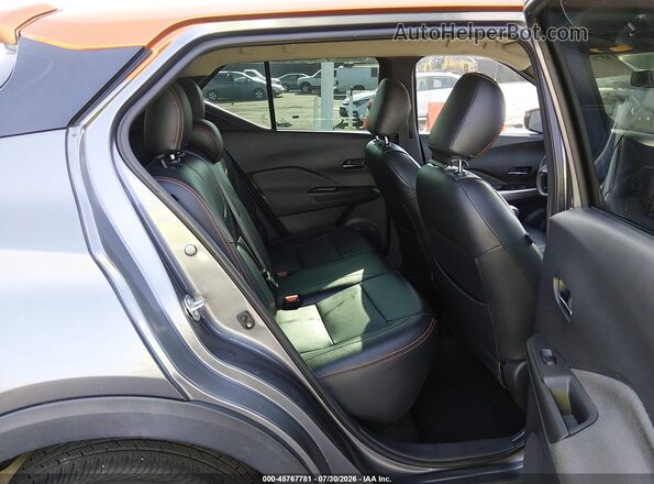 3N1CP5CU8KL471228 2019 NISSAN KICKS Gray VIN კოდის სტიკერის ხედი