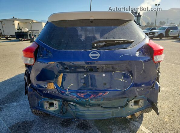 3N1CP5CU8KL495707 2019 NISSAN KICKS Синий Вид сзади