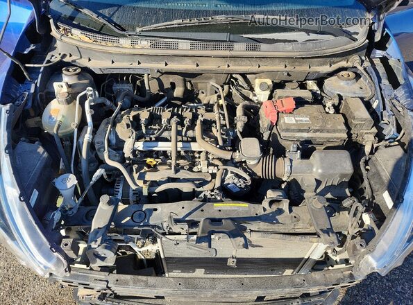 3N1CP5CU8KL495707 2019 NISSAN KICKS Синий Вид подкапотного пространства