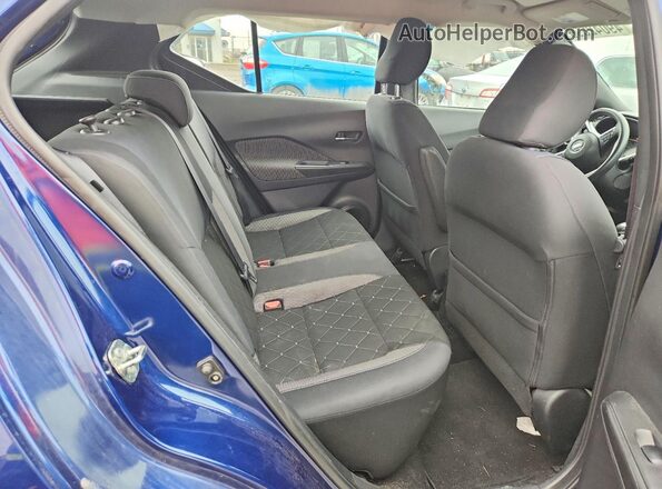3N1CP5CU8KL502705 2019 NISSAN KICKS Blue Вид задніх сидінь