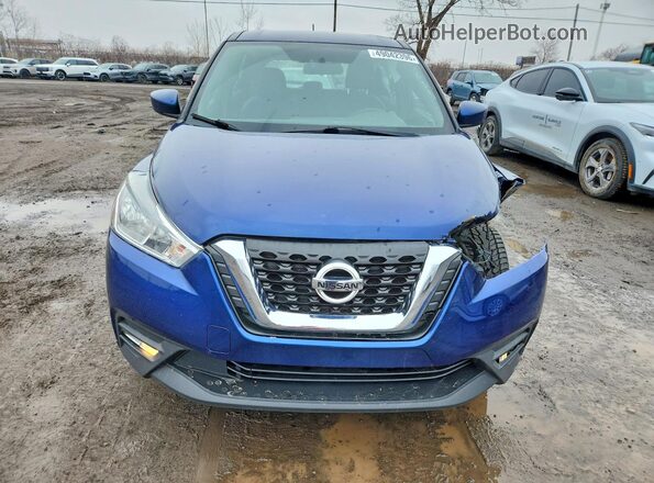 3N1CP5CU8KL502705 2019 NISSAN KICKS Blue Вид спереду