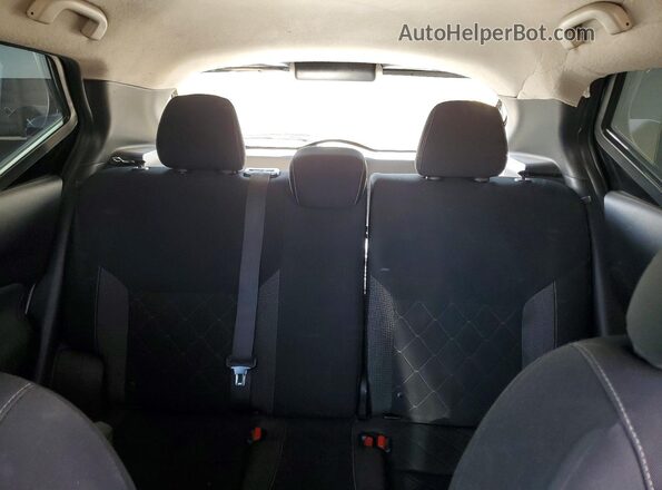3N1CP5CU8KL532836 2019 NISSAN KICKS Black უკანა სავარძლების ხედი