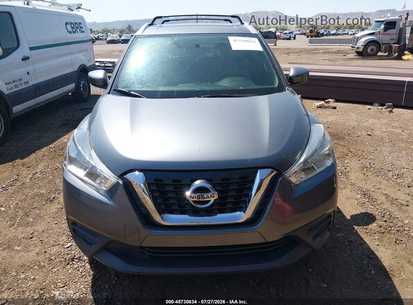 3N1CP5CU8KL536529 2019 NISSAN KICKS Gray ხელსაწყოთა პანელის ხედი