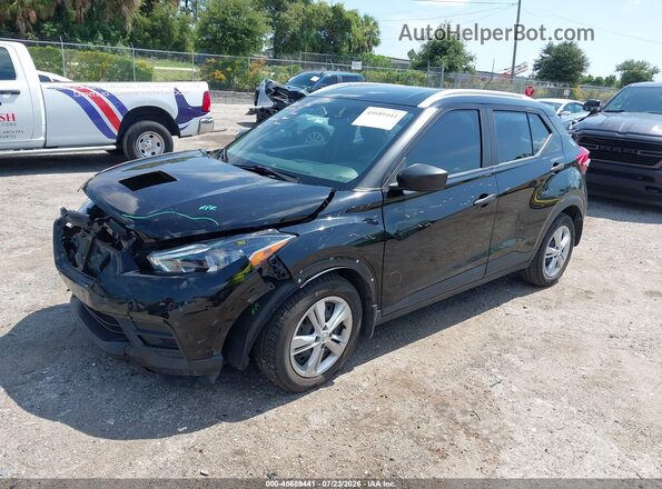 3N1CP5CU8KL543190 2019 NISSAN KICKS Black Передня ліва чверть