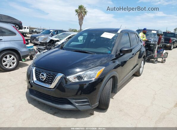 3N1CP5CU9JL502050 2018 NISSAN KICKS Черный Передняя левая четверть