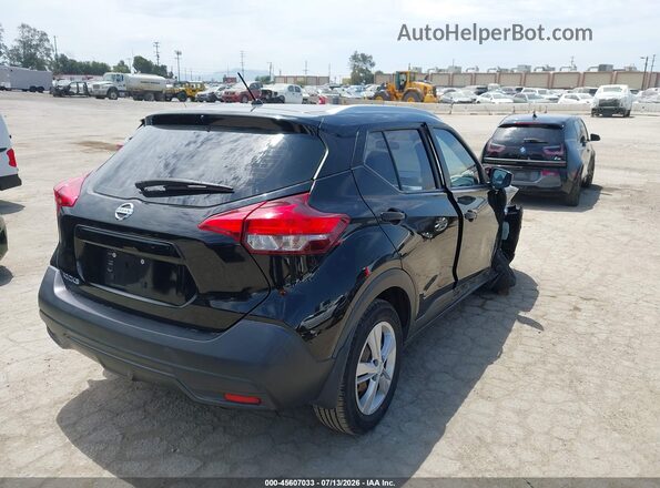 3N1CP5CU9JL502050 2018 NISSAN KICKS Черный Задняя правая четверть