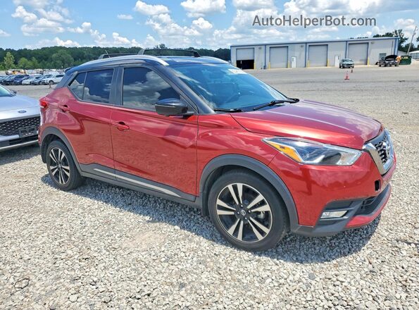 3N1CP5CU9JL502131 2018 NISSAN KICKS Red Delantero derecho