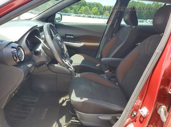 3N1CP5CU9JL502131 2018 NISSAN KICKS Red Vista interior delantera