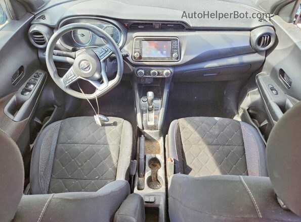 3N1CP5CU9JL530429 2018 NISSAN KICKS White Առջևի վահանակի տեսք