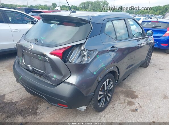 3N1CP5CU9KL474607 2019 NISSAN KICKS Gray Задня права чверть