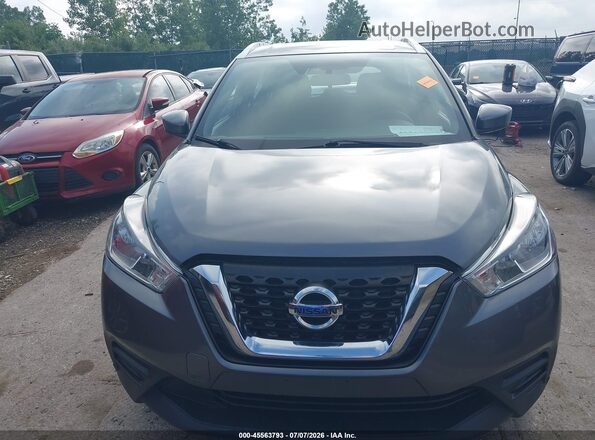 3N1CP5CU9KL474607 2019 NISSAN KICKS Gray Вид щитка приладів